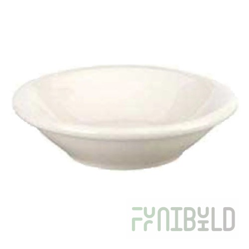 GET Enterprises PP1606727324 3.8 Oz Bowl Brown Porcelain Round Rolled Edge