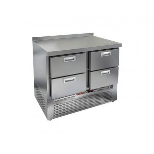 Table with freezer. cabinet Hicold GNE22/BT (1000x700x850mm; 0.52 kW, 220 V, -10...-18 °C)