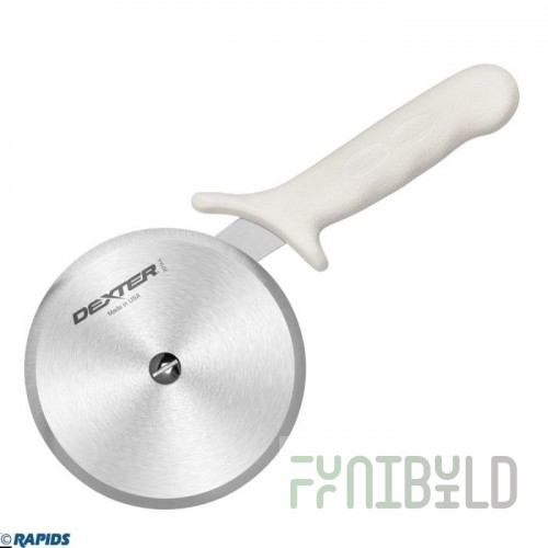 Dexter Russell S176 6 Inch Stainless Steel Offset Blade Pizza Server with Polypropylene Handle