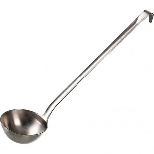 Matfer 112024 15-1/4 Oz. Ladle 4-3/4 Inch Diameter One-piece Stainless Steel