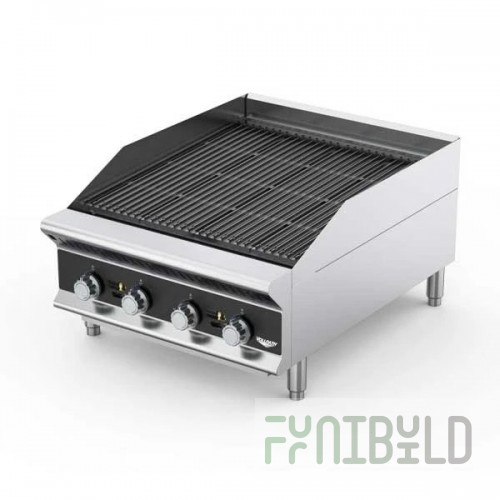 Vollrath CBGHD-24 24 Inch Gas Heavy-Duty Charbroiler with 80,000 BTU