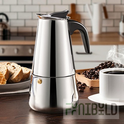 1880 Hospitality 88100671A 68 Oz Coffee Pot with Long Spout Stainless Steel Bright Polish