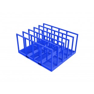 Optional 3 Pack Disc Plate Set with 1 Storage Rack For FP150 And FP250 Series, Hobart 15PLATE-3PACK-SS