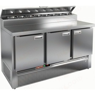 Pizza table Hicold PZE2-112GN (1/6) (1485x700x850mm, +2...+10 °C)