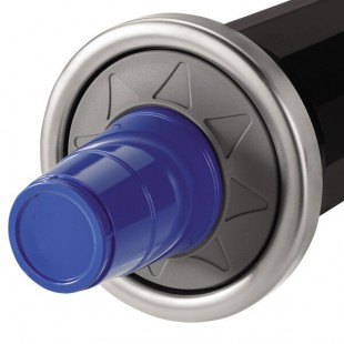 Modular 1015572 Simpli-Flex SFP2000 Black In-Counter 1 - 2 oz. Portion Cup Dispenser