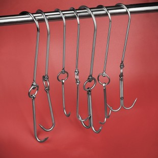 Omcan 10504 250mm Meat Hook Stainless Steel with Durable Design