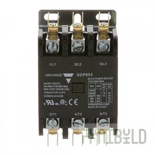 Southbend 1179680 Contactor 220v OEM Electric 3 Inch Metal Construction