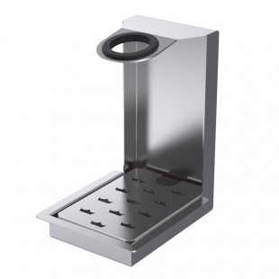 Optional Drip Cup Assembly with 6' Drain Tube for Soda Gun, Krowne SGH-100