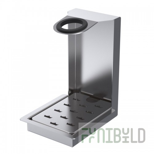 Optional Drip Cup Assembly with 6' Drain Tube for Soda Gun, Krowne SGH-100