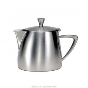 1880 Hospitality 88004801A 9 Oz Short Spout Teapot with Lid Stainless Steel 1880 Hospitality 88004801A 9 Oz Short Spout Teapot with Lid Stainless Steel