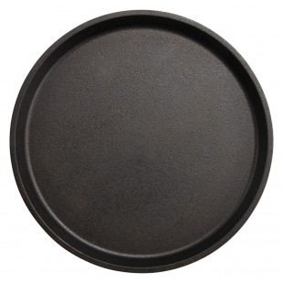 Winco CASG-9R 9.25 Inch Round Cast Iron Serving Griddle Pre-seasoned
