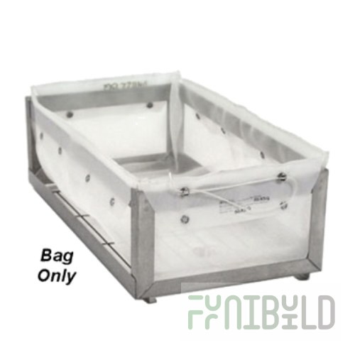 MirOil USA PIT1B-22964B Filter Bag Only For Use With #PIT1C Holder Frame Rinse & Reuse Filter Bag