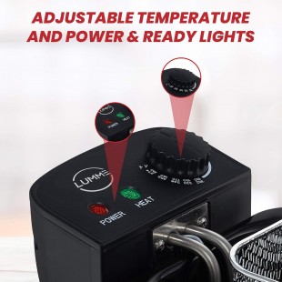 Light indicator for deep fryer HEF