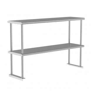 Double tabletop shelf PNST-2-1200/400/800-N-TEH