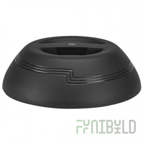 Cambro MDSD9110 Shoreline Collection Black 10 1/4