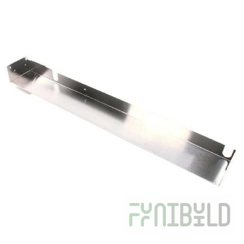 Hobart 00-499261-00002 6 Inch Trim Bottom No Access Door Stainless Steel