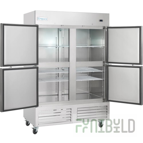 Empura E-KB54FH Reach-In Freezer 53-15/16 Inch 49 Cu Ft 2 Section