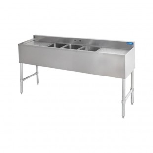 Sapphire Manufacturing SMBS-3D18 Underbar Sink Three Compartment 10