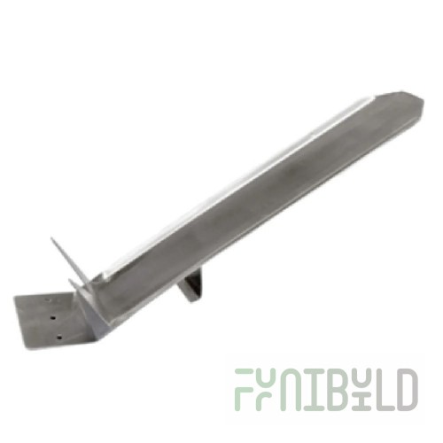 Omcan 10148 Bagger Attachment for Bread Slicer Stainless Steel