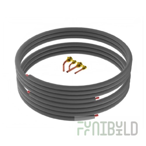 Ice-O-Matic KRL-75 75 Ft Noncharged Tubing Kit with Insulated Tubing and Couplings