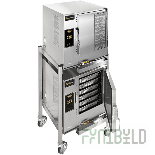 AccuTemp E3/E64403D120 DBL 27 Inch Electric Steamer with 2 Compartments