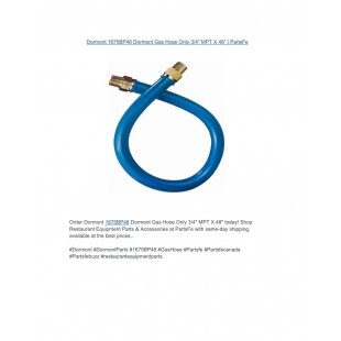 Dormont -1675BP48 Dormont Gas Hose Only 3/4