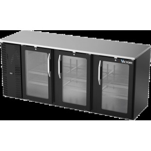 Victory VBBN78HC-F-S Back Bar Refrigerator Food Rated Three-section