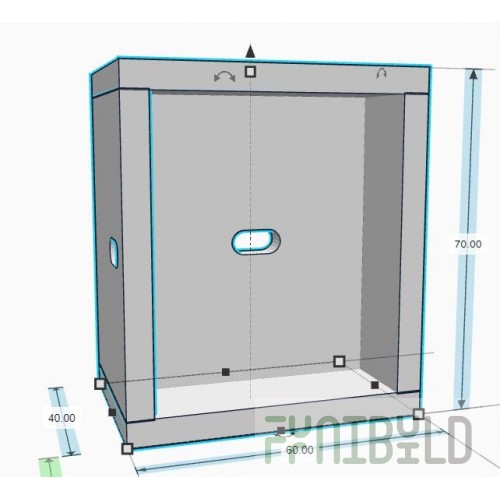 Support EMK 70M-015 in pcs. between guides and support