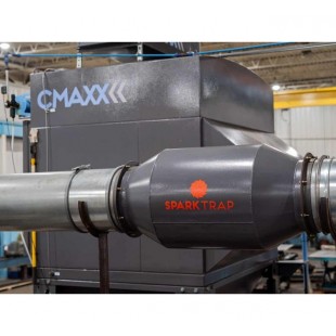 Spark arrestor for Josper oven