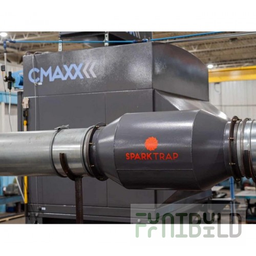 Spark arrestor for Josper oven