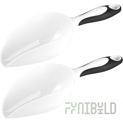 Winco PS-10 10 Oz. Polycarbonate Scoop with NSF Certification