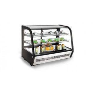 Omcan 25828 71 Inch Refrigerated Sushi Display Case Countertop Stainless Steel