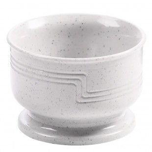 Cambro MDSB5480 Shoreline Collection Speckled Gray 5 oz. Bowl - 48/Case