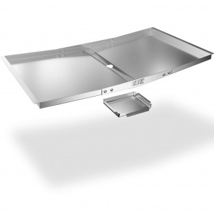 Hobart 00-819475 7 Inch Assy Grease Pan Gas Stainless Steel