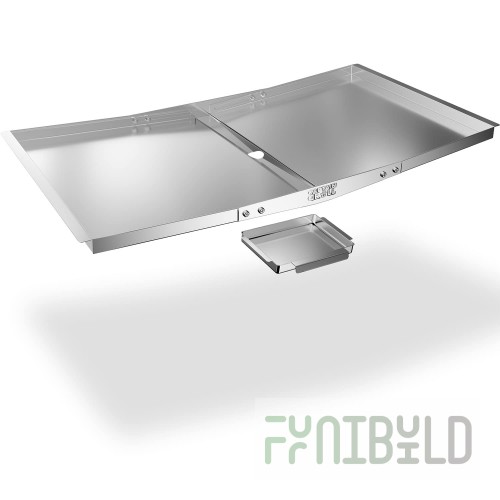 Hobart 00-819475 7 Inch Assy Grease Pan Gas Stainless Steel