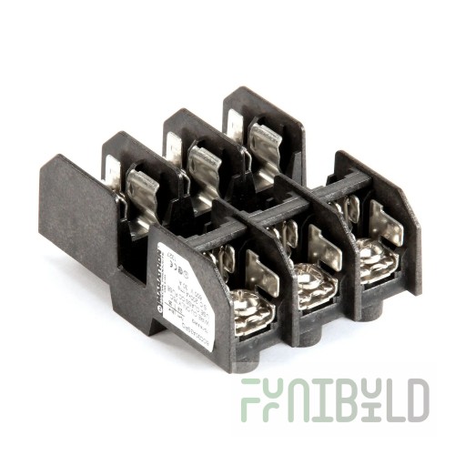 Turbochef 103566 2.35 Inch OEM Electric Fuse Block 30 Amp with Three Poles