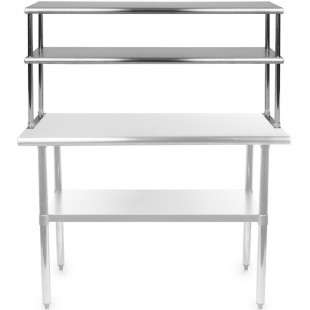 Double tabletop shelf PNST-2-1200/300/800-N-TEH