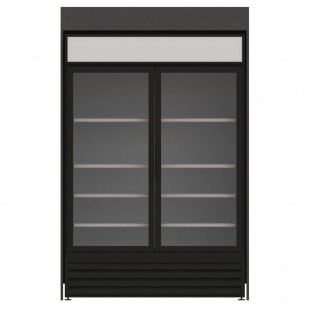 Hubert 48957 Expressly Hubert® Micro Market Double Door Cooler 56 1/2