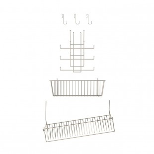 Metro SWA-SINK2-SS SmartWall Life Accessory Kit #2 For Sinks NSF (see Spec Sheet For Components) (ships In One Box)
