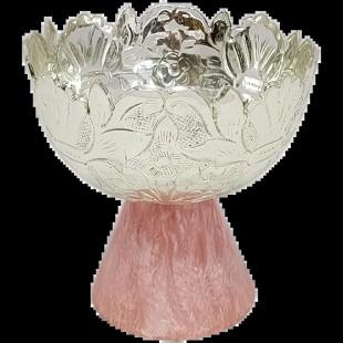 GET Enterprises FRD22CH 47.3 Oz. Round Bowl Aluminum Chocolate with Resin Coating