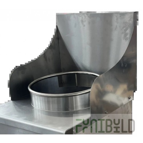 Omcan 48288 Backsplash 20 Inch for 13 to 16 Inch Wok Ranges
