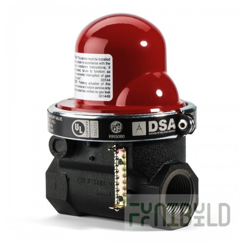 Southbend 4450008 1-1/4 Inch Gas Shut Off Valve with Corrosion Resistant Alloy
