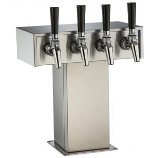 Perlick C33041 3/8 Inch Tee Connection for Draft Beer Systems with Durable Stainless Steel