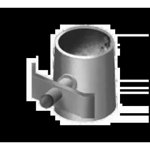 Eagle A210098 Post Clamp for 1-tier and 2-tier Units with Chrome Plated Collar