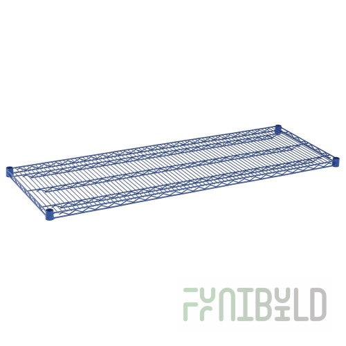 Hubert 30V-020 Kratos® Shelf Heavy Duty Blue Epoxy Finish