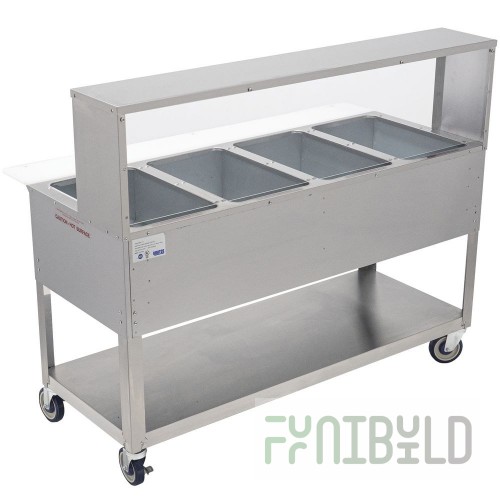 Hubert 28W-231 Kratos® Stainless Steel Tray Slide For Kratos 4-Well Steam Tables