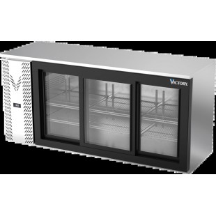 Victory VBBN72HC-GS-S Back Bar Refrigerator Three-section 72