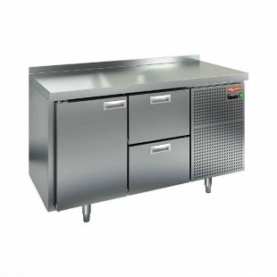 Table with freezer. cabinet Hicold GN12/BT(1390х700х850mm,-10...-18 °С)