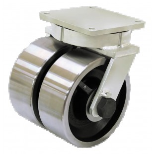 Steelite MGSADDBR0901 Casters With Segment Adaptor Heavy Duty (2 With Brakes 2 Without)