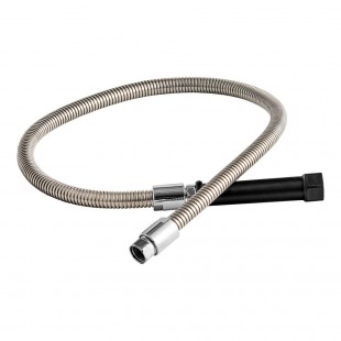 Extra 96 Inch Stainless Steel Pre-Rinse Flex Hose with Grip, Krowne 21-136L